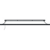 vidaXL Automatska uvlačiva tenda - Narančasta i smeđa 500x300 cm | shoptok.hr