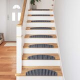 Samoljepljivi stepenasti ulošci 15 pcs Siva 65 x 21 x 4 cm | shoptok.hr