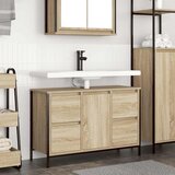 Ormarić za umivaonik s ladicama sonoma hrast 90x34,5x60 cm | shoptok.hr