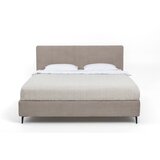 Bonami Selection Smeđe-sivi tapecirani bračni krevet s podnicom 180x200 cm Noira Slim – | shoptok.hr
