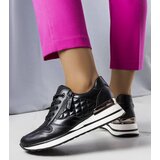 Gemre Black sneakers made of combined materials Goulet | Shoptok.si