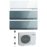 Mitsubishi multi-split klimatska naprava - 3X EF35VG (bela+siva+siva) + zunanja enota MXZ-3F68VF3 | Shoptok.si
