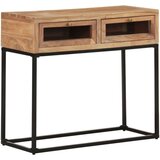  Konzolni stol 90 x 35 x 76 cm od masivnog bagremovog drva | shoptok.hr