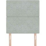  Uzglavlje Svijetlo siva 80 cm Baršun | shoptok.hr