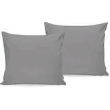 grey grey pillowcase set (2 pieces)