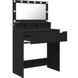  Stolovi za presvlačenje u spavaćoj sobi Crna 80 x 39,6 x 135 cm | shoptok.hr