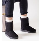 Gemre Black insulated classic snow boots Libero | shoptok.hr