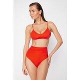Trendyol Red High Waist Hipster Core Bikini Bottom | Eponuda.ba