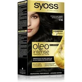 Syoss oleo intense permanent oil color boja za kosu za obojenu kosu 50 ml nijansa 1-10 intense black