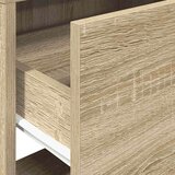vidaXL Noćni ormarić s ladicom sonoma hrast 51x31x47 cm | shoptok.hr