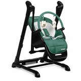 CARETERO Indigo Black hranljiva stolica + ljuljačka zelena | shoptok.hr