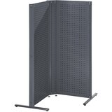 ANKE Industrijski sistem predelnih sten, kotna kombinacija, na levi strani, 90°, antracitno siva | Shoptok.si