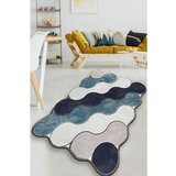 Conceptum Hypnose circle - blue bluedark bluewhitebeige carpet (140 x 190) Cene