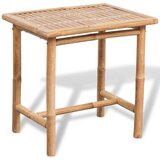 Bistro 3-dijelni bistro set od bambusa s jastucima | shoptok.hr