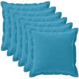  Presvlaka za jastuk 6 kom. HOUTEN Svjetloplava 80 x 80 cm | shoptok.hr