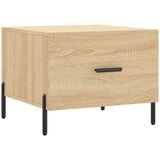  Stolići za kavu 2 kom hrast 50x50x40 cm konstruirano drvo Smeđa | Shoptok.si
