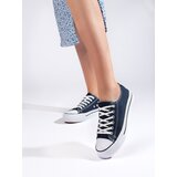 Shelvt Navy blue women's sneakers Cijene