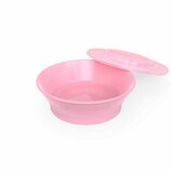 Twistshake Kid's Bowl posudica sa zatvaračem Pink 6 m+ 520 ml | shoptok.hr