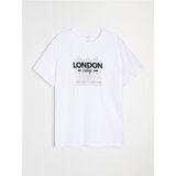 Sinsay Pamučna majica s natpisom London | shoptok.hr