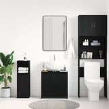 vidaXL Kupaonski ormarić crni hrast 60x33x60 cm izrađeno drvo | shoptok.hr