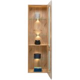 Mömax Vitrina Auris, Siva, Barva Hrasta | Shoptok.si