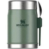 Stanley Classic Legendary Food Jar 0,4L termo posuda za hranu i spork - Hammertone Green | Eponuda.com