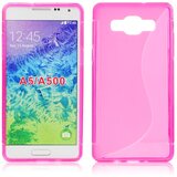  Gumijasti / gel etui S-Line za Samsung Galaxy A5 - roza Cene