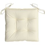  Jastuci za stolice 2 kom krem bijeli 40x40x7 cm tkanina Oxford | shoptok.hr