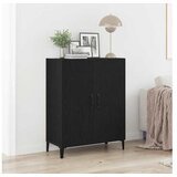 vidaXL Komoda crni hrast 69 5x34x90 cm Inženirsko drvo - Crni hrast | shoptok.hr