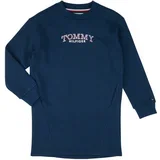 Kratke obleke TOMMY PUFF FLOWER HWK DRESS LS
