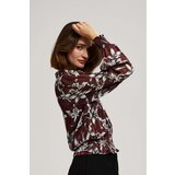 Marisse Chestnut Floral Pattern Shirt | shoptok.hr
