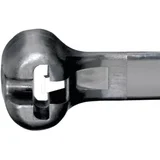 Vezice za kabele 155 mm crne boje, s metalnim jezikom, UV-stabilne, otporno na vremenske uvjete CVR240LBK 1 kom