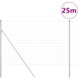 vidaXL poljska ograja 1.6x25 m galvanizirano jeklo | Shoptok.si
