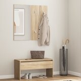  Set namještaja za hodnik boja hrasta sonome konstruirano drvo | shoptok.hr