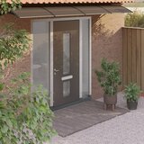 vidaXL Nadstrešek za vrata črn 350x100 cm polikarbonat Cene