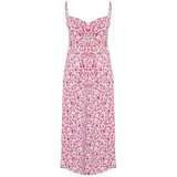 Trendyol Ženska haljina Tedss25El00001, Roze Cene