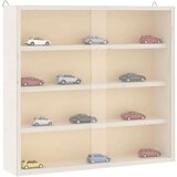 vidaXL Stenska razstavna omarica z vrati 40x8,5x37 cm | Shoptok.si