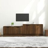 The Living Store TV omarica rjavi hrast 158,5x36x45 cm konstruiran les - TV Omarica, (21376512) Cene