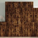 vidaXL Omara za shranjevanje dim. hrast 80x42,5x225 cm inženirski les Cene
