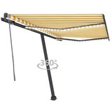  Automatska tenda sa senzorom LED 300x250 cm žuto-bijela Cijene