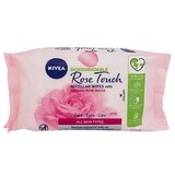 Nivea Rose Touch Micellar Wipes With Organic Rose Water čistilni robčki za obraz 25 ks Cene