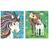 Janod pobarvanka po številkah z vodenimi barvicami horses | Shoptok.si