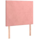 Box spring krevet s madracem ružičasti 90x200 cm baršunasti | shoptok.hr