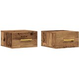  Noćni ormar 2 pcs Staro drvo 35 x 35 x 20 cm Konstruirano drvo | shoptok.hr