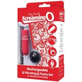 The Screaming O Charged Remote Control Panty Vibe Red | shoptok.hr
