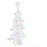  Božićno drvce s 160 LED svjetlima Šareni 150 cm Akril | shoptok.hr