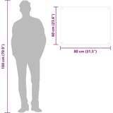  Kuhinjske zaštite od prskanja 2 kom bijele 80 x 60 cm staklene | shoptok.hr