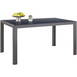 Ambia Garden VRTNA MIZA kovina, steklo antracit | Shoptok.si