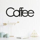 Atelier Del Sofa zidna dekoracija Coffee, 50x17 cm, 1.5 mm, Crna Cene