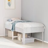  Okvir kreveta bez madraca bijeli 90 x 190 cm masivna borovina | shoptok.hr